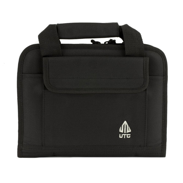 UTG DELUXE SINGLE PISTOL CASE BLACK