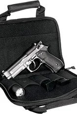 UTG DELUXE SINGLE PISTOL CASE BLACK