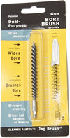 BoreSmith Jag Brush Nylon Bore Brush, Patented Dual-Purpose, for rods