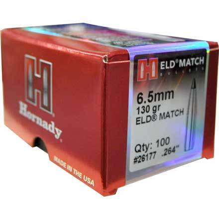 6.5mm .264 130 gr ELD® Match