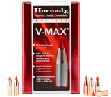 Hornady V-Max Bullets - 6mm / .243" 87gr BTSP (100)
