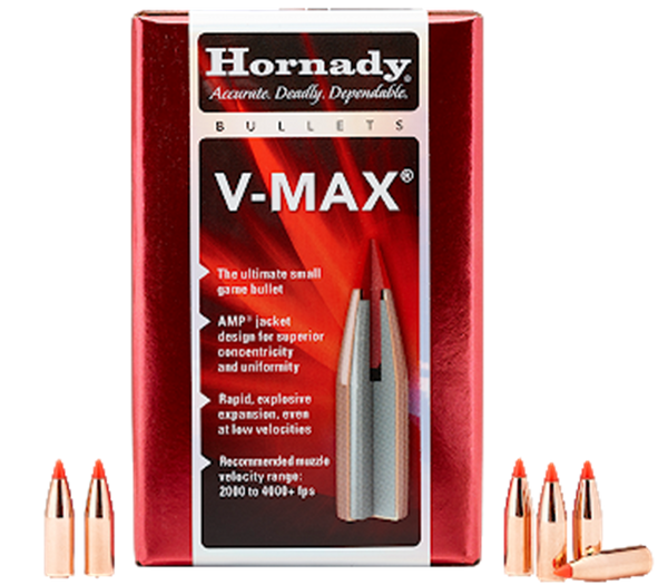 V-Max Bullets - 6mm / .243" 87gr BTSP (100)