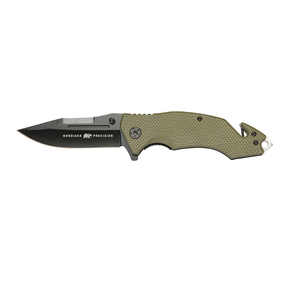 KNIFE FOLDER OLIVE G10