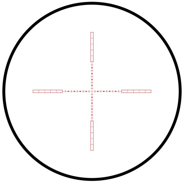Vantage 30 WA SF 6-24x50 Riflescope - Half Mil Dot IR Reticle