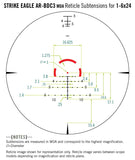 VORTEX STRIKE EAGLE 1-6×24 RIFLESCOPE AR-BDC3 RETICLE